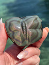 Butterfly Rainbow Obsidian Carving