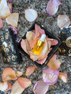 Sweet Surrender Hand-blended 3 ml Perfume with Lovely Trinket Box of Rose Petals