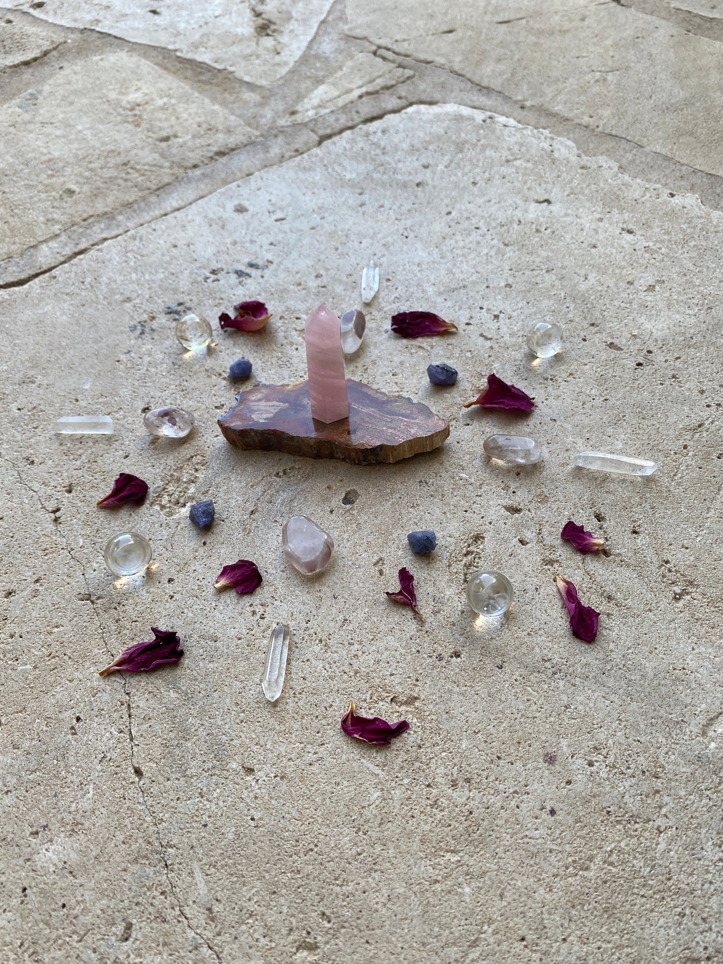 Premium Quality Crystal Grid for Love Peace and Acceptance