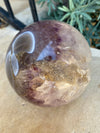 Amethyst Sugary Geode Natural Crystal Sphere 5.5” 4 LB HUGE