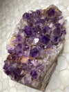 Amethyst and Smoky Quartz Crystal Cluster 20 lbs