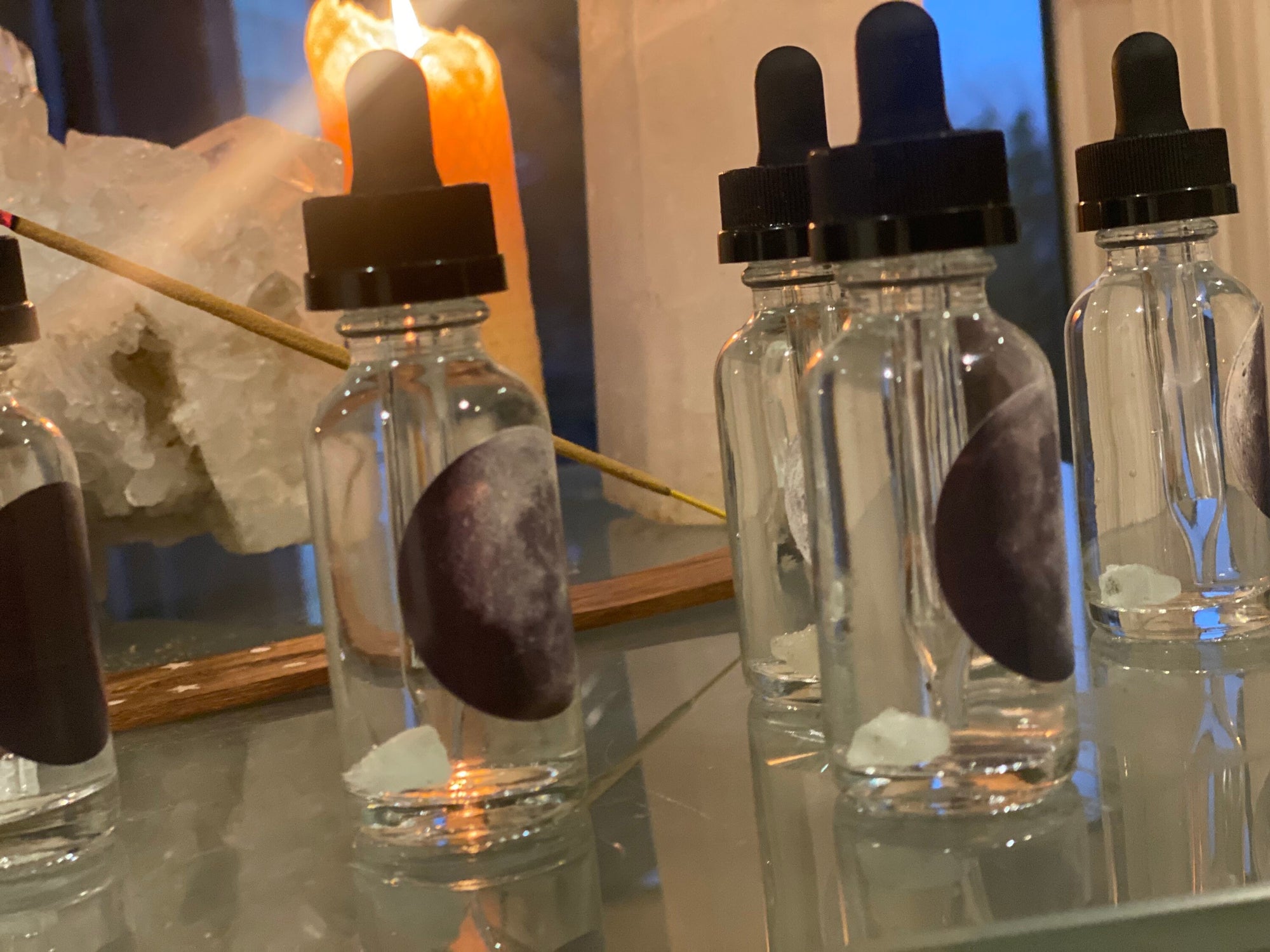 Aquamarine Crystal Infused Moon Water 30 ml 2020