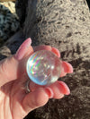 Top Quality Clear Quart Sphere with Tons of Rainbows 1.5” Amplification