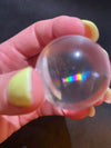 Superb Clear Quartz Loaded with Rainbows A+ Quality 1.86 oz