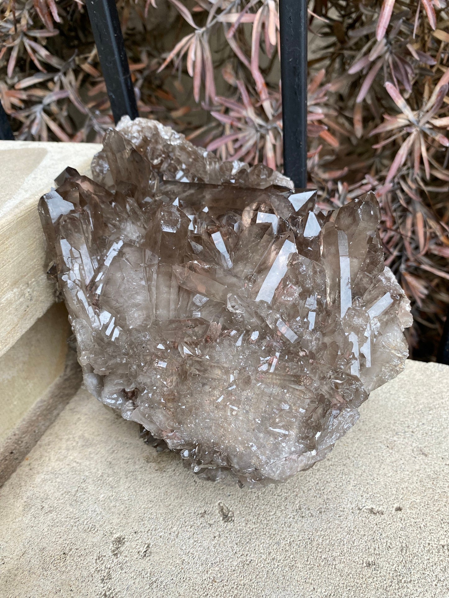 Smoky Quartz Cluster High Quality Gemy 9 lbs