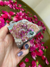 Rosa Cobalto Calcite 15.74 oz Natural Malachite Included