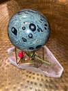 Kambaba Jasper 3” Crystal Sphere with Free Brass Stand 1.88 lbs