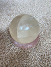 Rose Quartz Sphere Stand 96 G