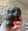 Magical Dragon Stone Large Hand-carved Skull 720 g