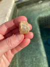 Yellow Apatite Druzy Natural Crystal 3/4 “ Solar Plexus Powerhouse