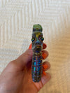 Rainbow Aura Quartz Seahorse Carving 5.17 oz