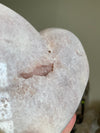 Pink Amethyst Druzy Heart-shaped Stone 816 grams