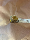 Yellow Apatite Druzy Natural Crystal 3/4 “ Solar Plexus Powerhouse