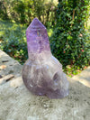 Amethyst Skull Carving with Giant Generator 2.80 lbs