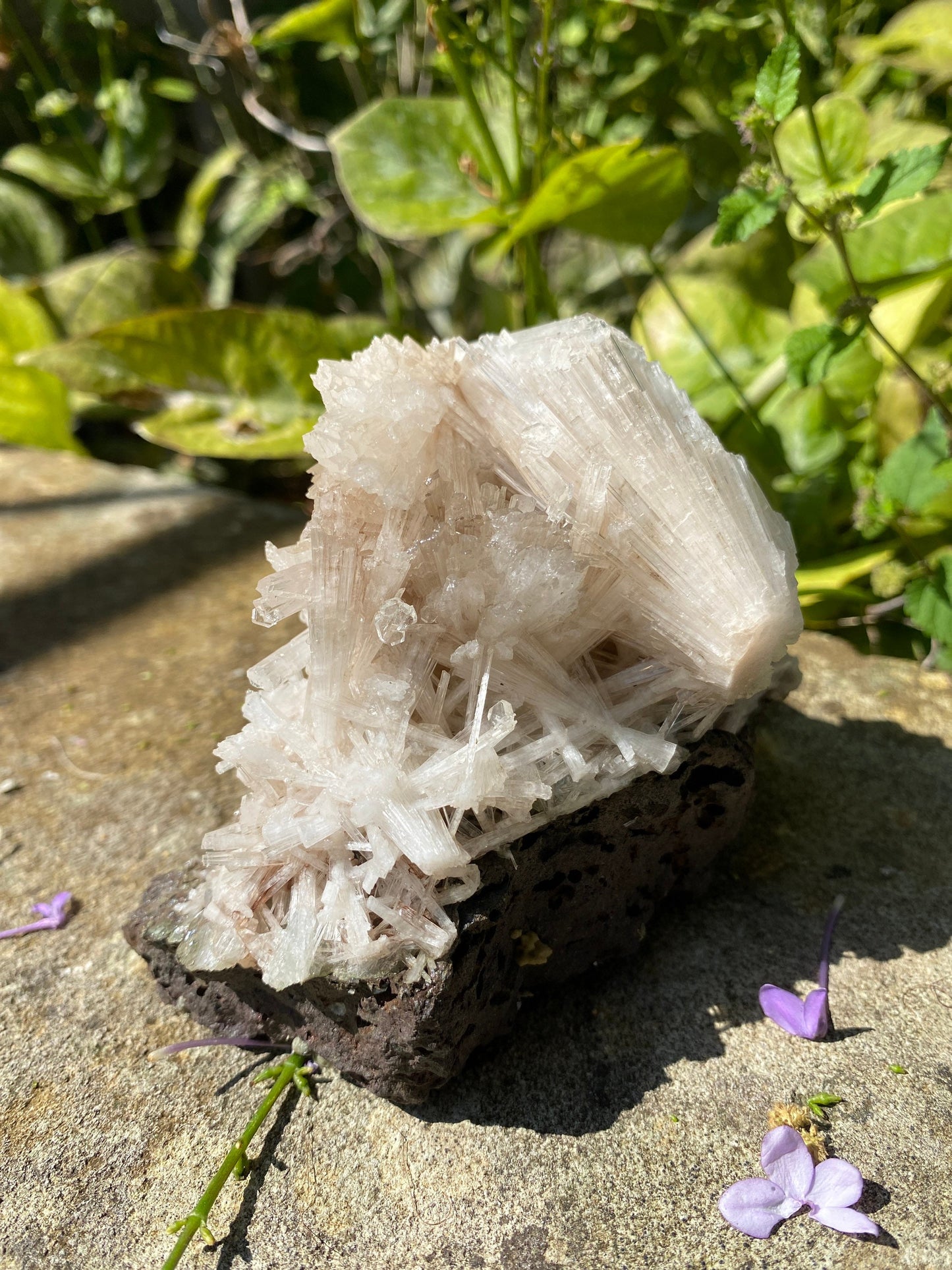 Scolecite Specimen Lavender Undertone 438 G