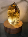 Brazilian Smoky Quartz Natural Phantom Lamp 823 G