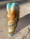 Caribbean Calcite Hand Carved Fairy 235 G Charged