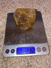 Golden Rutile Quartz Free Cut Natural Crystal 123 G