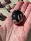 Rhodonite Palm Stone 62-83 g