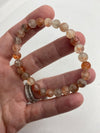 Confetti Sunstone Bracelet Love Frequency Charged Bracelet 6 mm