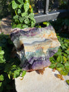 Gorgeous Rainbow Fluorite Massive 4 LB Crystal