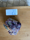 Brilliant Magical Bright Rainbow Fluorite Crystal 2 LBS